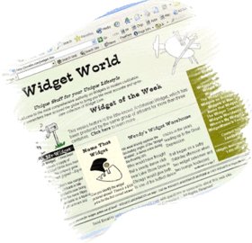 Is there REALLY such a site as "Widget World"?